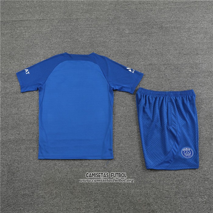 Chandal del Paris Saint-Germain Manga Corta 2022/2023 Azul Oscuro - Pantalon Corto